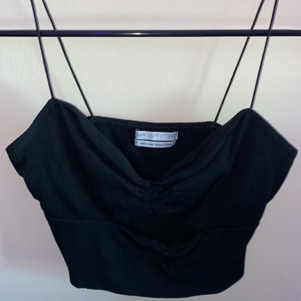 Black tank top